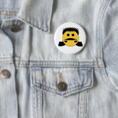 Badge Rond 5 Cm Mulet (En situation)