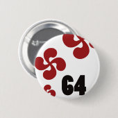 Badge Rond 5 Cm Multiple croix64.ai (Devant & derrière)