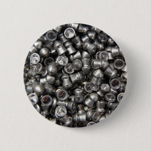 Badge Rond 5 Cm Munitions d'arme à feu de granule - bouts de diè