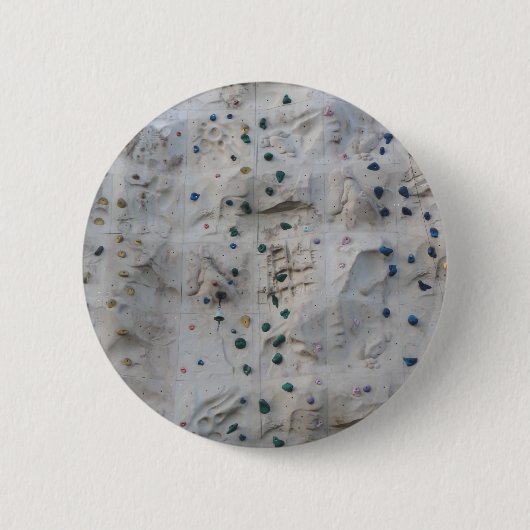 Badge Rond 5 Cm Mur d'escalade de roche (Devant)