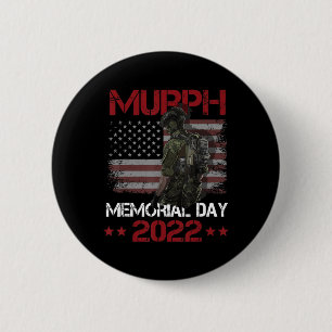 Badge Rond 5 Cm Murph 2022 Joyeux Memorial Day 4 juillet Drapeau a