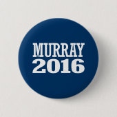 Badge Rond 5 Cm Murray - Patty Murray 2016 (Devant)
