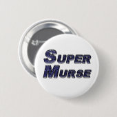 Badge Rond 5 Cm Murse superbe (Devant & derrière)