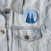 Badge Rond 5 Cm Musée d'Art Bonn (En situation)