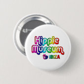 Badge Rond 5 Cm Musée hippie Ibiza (Devant & derrière)