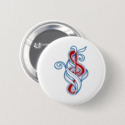 Badge Rond 5 Cm Music Picker (Devant & derrière)