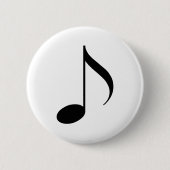 Badge Rond 5 Cm Musicalité (Devant)