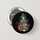 BADGE ROND 5 CM MUSIQUE (Devant & derrière)