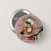 Badge Rond 5 Cm Musique (Devant & derrière)