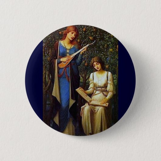 Badge Rond 5 Cm Musique (Devant)