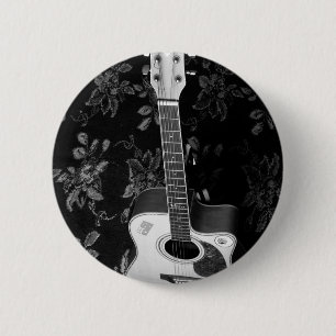 Badge Rond 5 Cm Musique Mon Sang