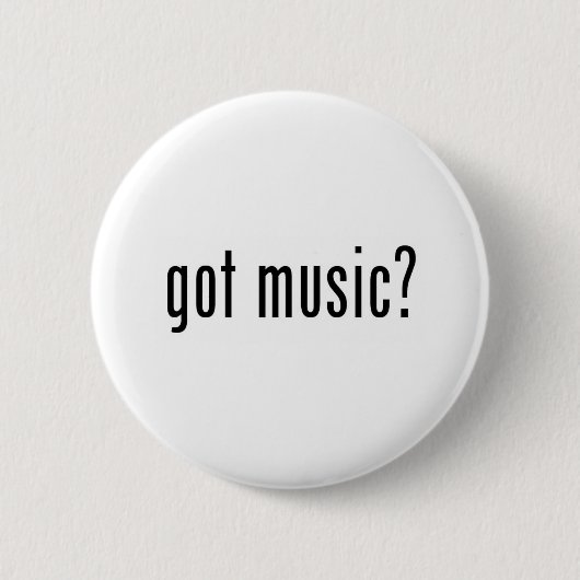 Badge Rond 5 Cm musique obtenue ? (Devant)