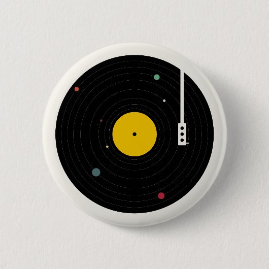 Badge Rond 5 Cm Musique partout | Florent Bodart (Devant)