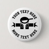 Badge Rond 5 Cm Musique personnalisée DJ bouton de location pour d (Devant)