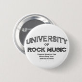 BADGE ROND 5 CM MUSIQUE ROCK (Devant & derrière)