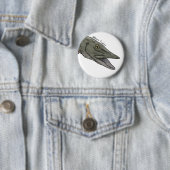 Badge Rond 5 Cm Musky pin (En situation)