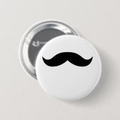 Badge Rond 5 Cm mustache_3 [1] (Devant & derrière)