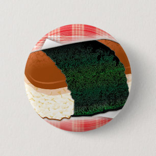 Badge Rond 5 Cm Musubi hawaïen