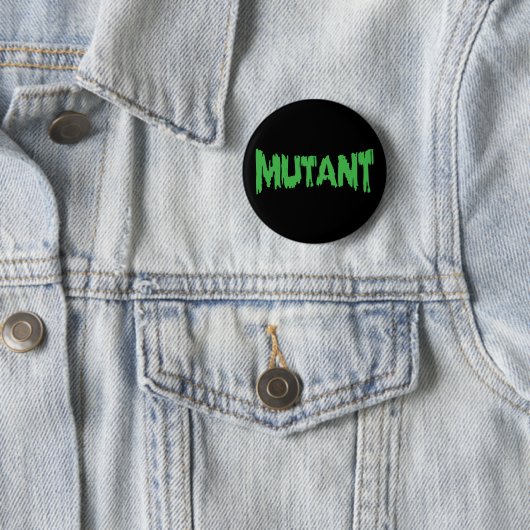 BADGE ROND 5 CM MUTANT (En situation)