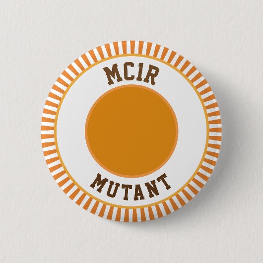 Badge Rond 5 Cm Mutant MC1R (Devant)