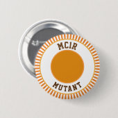 Badge Rond 5 Cm Mutant MC1R (Devant & derrière)