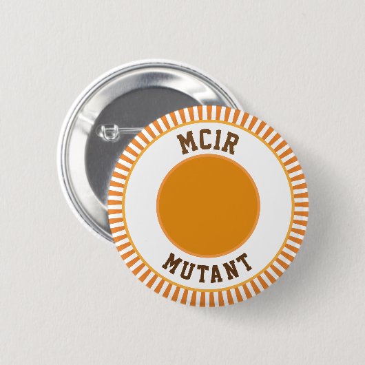 Badge Rond 5 Cm Mutant MC1R (Devant & derrière)