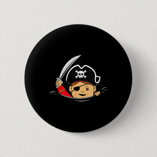 Badge Rond 5 Cm Mutter Werdende Mama Mutterschaft Pirate enceinte