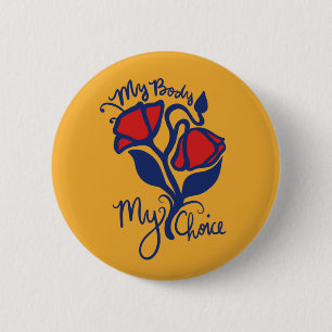 Badge Rond 5 Cm My Body My Choice