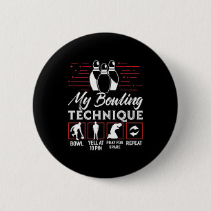 Badge Rond 5 Cm My Bowling Technique