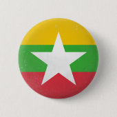 Badge Rond 5 Cm Myanmar (Devant)