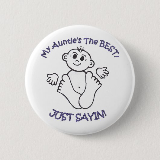 Badge Rond 5 Cm myauntie (Devant)