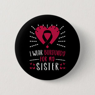 Badge Rond 5 Cm Myélome Multiple Sensibilisation Je Porte La Bourg