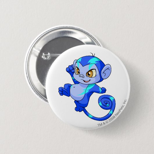 Badge Rond 5 Cm Mynci électrique (Devant & derrière)