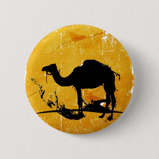 Badge Rond 5 Cm Mystic Millie Camel (Devant)