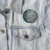 Badge Rond 5 Cm N+1 Graffiti (En situation)