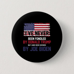 Badge Rond 5 Cm N'A Jamais Été Fondé Par Donald Trump, Mais Trump 