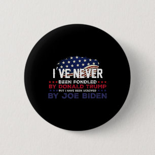 Badge Rond 5 Cm N'A Jamais Été Fondé Par Donald Trump, Mais Trump 