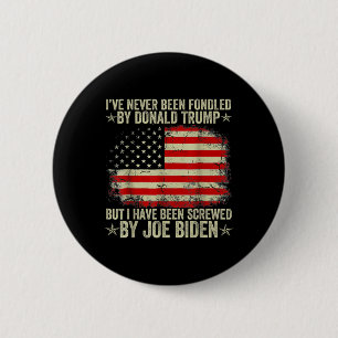 Badge Rond 5 Cm N'A Jamais Été Fondé Par Donald Trump, Mais Trump 