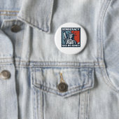 Badge Rond 5 Cm N'a pas de rois (En situation)