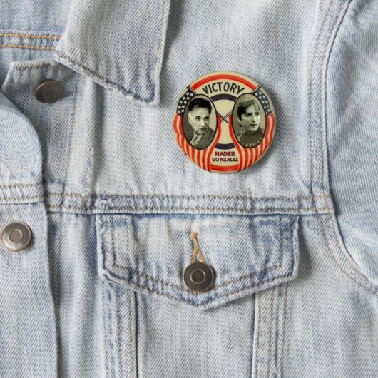 Badge Rond 5 Cm Nader et Gonzalez (En situation)