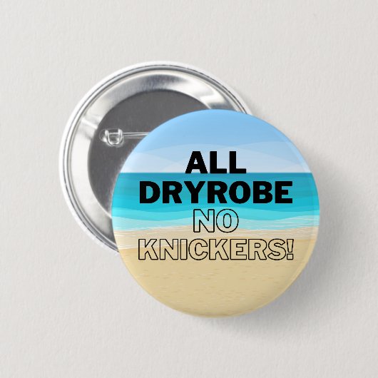 Badge Rond 5 Cm Nager en eau libre cadeau nage en mer (Devant & derrière)