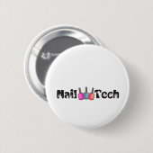 BADGE ROND 5 CM NAIL TECH (Devant & derrière)