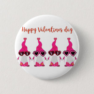 Badge Rond 5 Cm Naissance de la Saint Valentin