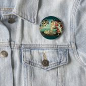 Badge Rond 5 Cm Naissance de Vénus, 1485 (En situation)