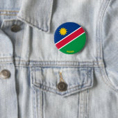 Badge Rond 5 Cm Namibie Drapeau mignon Patriotique (En situation)