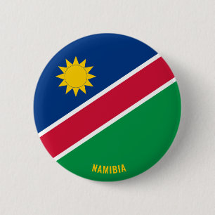 Badge Rond 5 Cm Namibie Drapeau mignon Patriotique