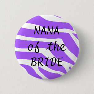 Badge Rond 5 Cm Nana de la jeune mariée