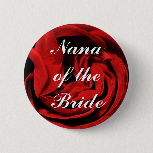 Badge Rond 5 Cm Nana de la jeune mariée (Devant)
