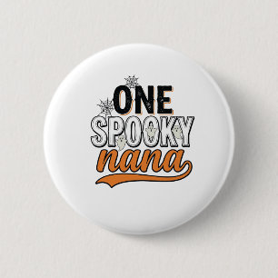 Badge Rond 5 Cm Nana fantôme Halloween épouvantable Création de T-