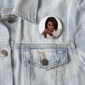 Badge Rond 5 Cm Nancy Claps Back (En situation)